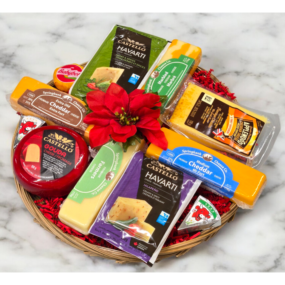 Cheese Basket "For the Cheese Lover"
