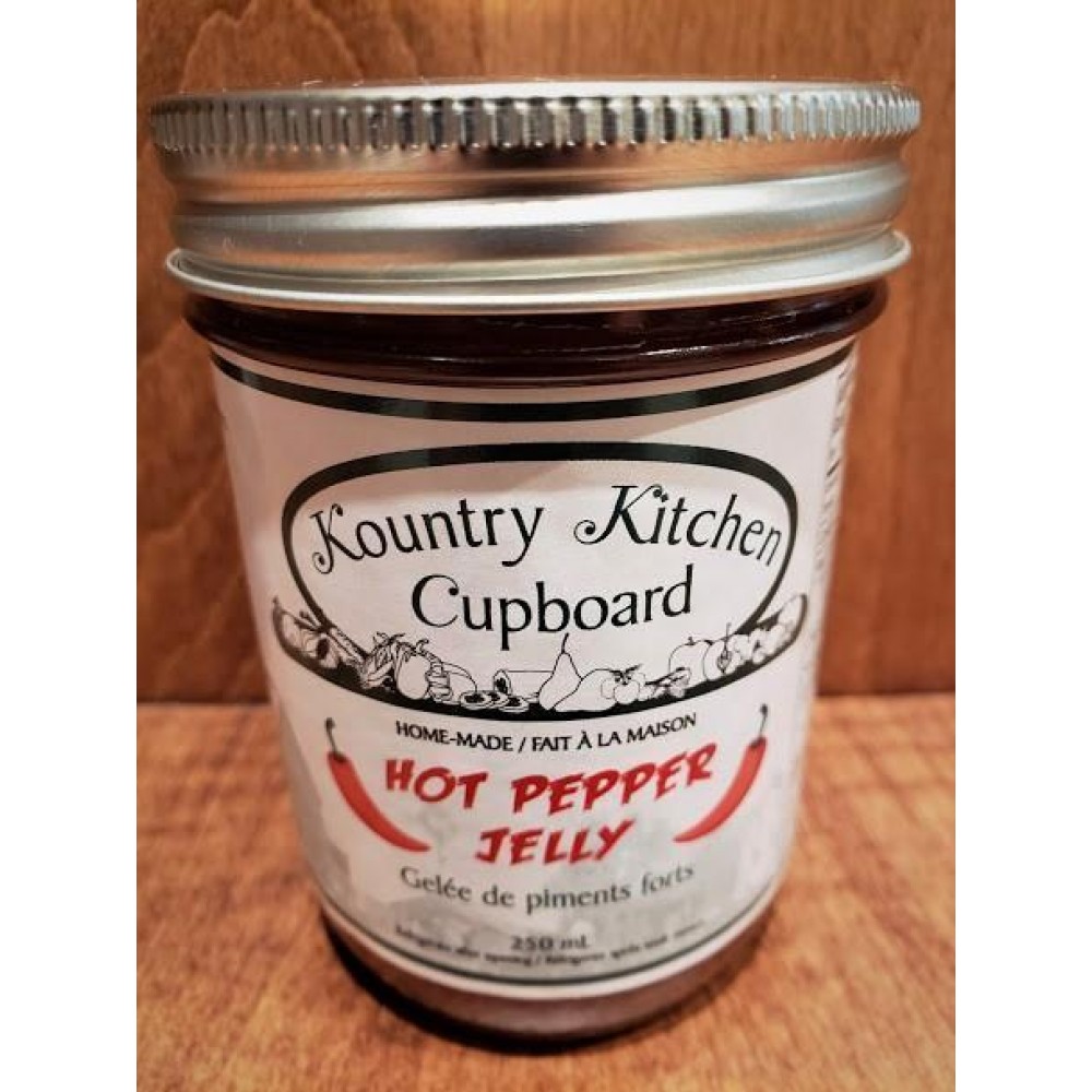 Red Pepper Jelly - Hot - Kountry Cupboard - 250 ml